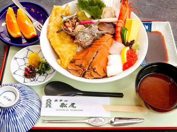 ホテル松尾のプラン「【お手軽美味】浜田の旬魚を丼で堪能！地元こしひかりと共に　＜１泊２食付＞」