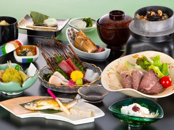 【和食会席プラン（24年夏）】）三重の旬食材を和食で味わえる会席料理です。
