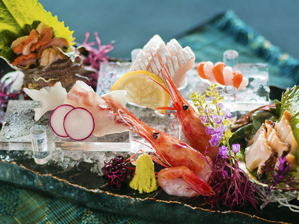 瀬波ビューホテル＜絶景の日本海を愛でる＞獲れたて海鮮を大満喫の写真その5