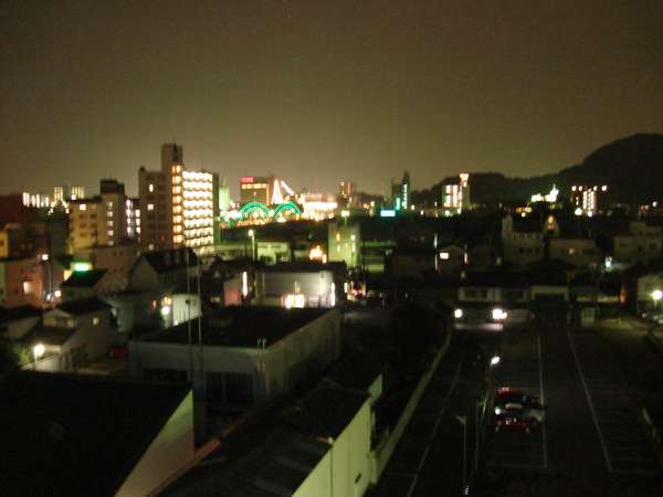 【夜景】展望大浴場から見ることが出来ます♪