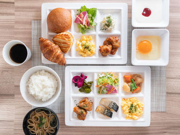 和食派も洋食派もどちらもご堪能いただけます※イメージ