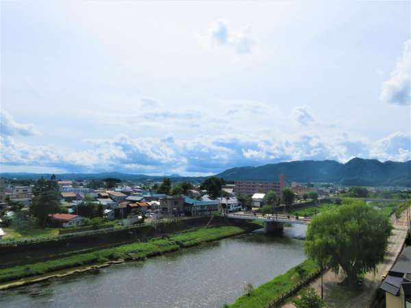 リバービュー上層階からの景色