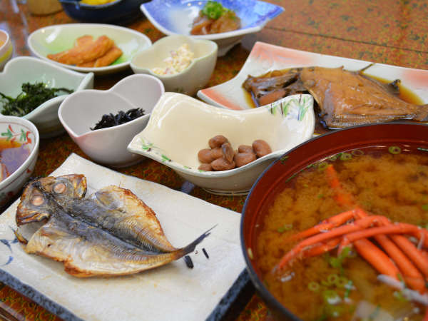 雲見温泉　味のふるさと　川端荘のプラン「【朝食のみ】漁師町ならではの朝ごはんで元気チャージ☆」