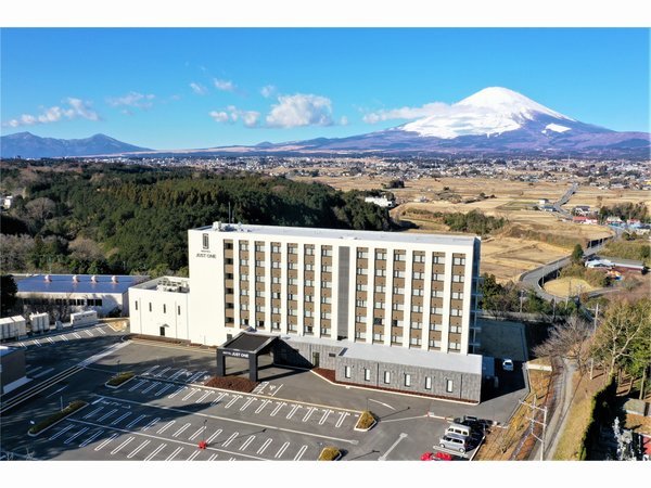 空撮画像です。富士山をご覧頂く場所としても、素晴らしい立地にございます。