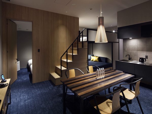 ◆スカイバンクベッドルーム｜こだわりのインテリアと洗練されたデザインが魅力の客室です。