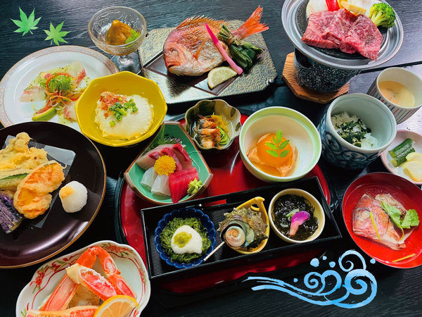 じょんのび温泉　高柳じょんのび村のプラン「【2食付/料理長おすすめ！グレードアップ会席】厳選素材を使用した本格会席＆天然温泉でじょんのび♪」