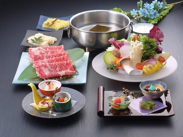 ホテルマイステイズプレミア成田のプラン「【ホテル最上階で夜景を見ながら】日本料理あづま「千葉県産ブランド食材のしゃぶしゃぶ」／2食付」