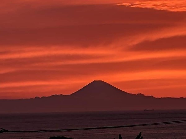 施設から見る富士山