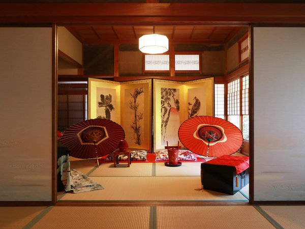 【新建の奥の間】昭和初期に曹洞宗の管長を迎える為に建てられた部屋