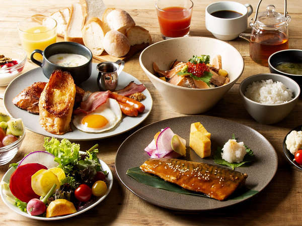 【朝食】3階レストラン・朝食会場…ホテル3階 CARROLL・朝食時間…6:30～10:30