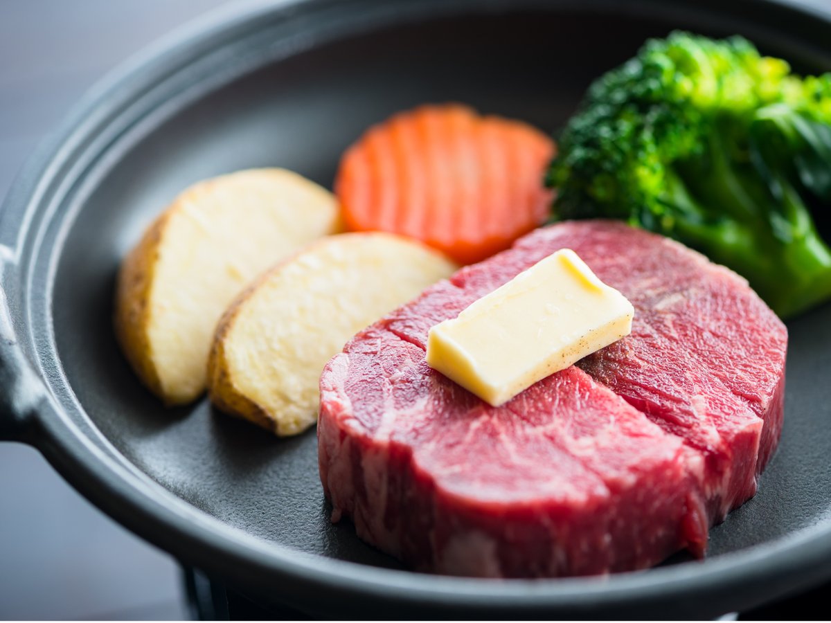 国産牛陶板焼き