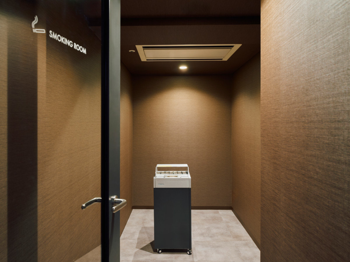 【喫煙所】全室禁煙のため喫煙の際は3Fの喫煙所をご利用ください