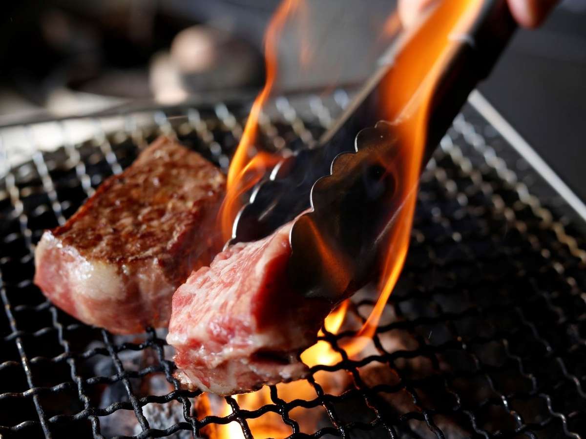上州牛サーロイン炭火焼き【注意:スタンダードプランには付きません】