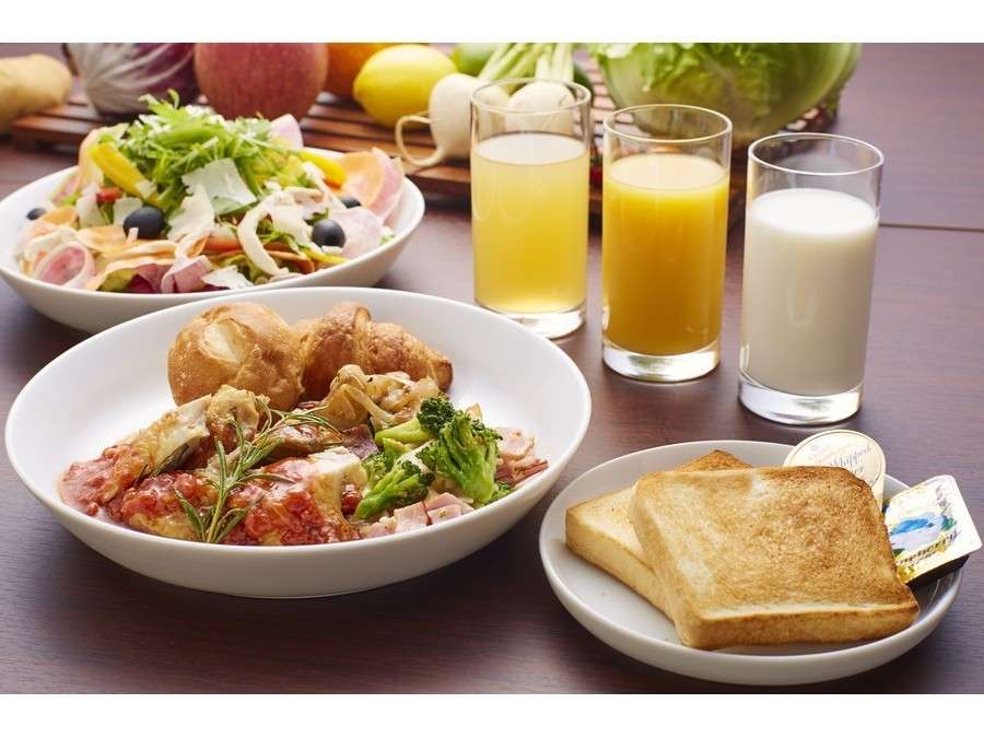 『彩の朝』がキーワードです。食材にこだわったご朝食をお楽しみください！