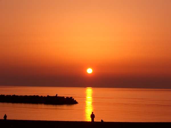 サイコーの夕日