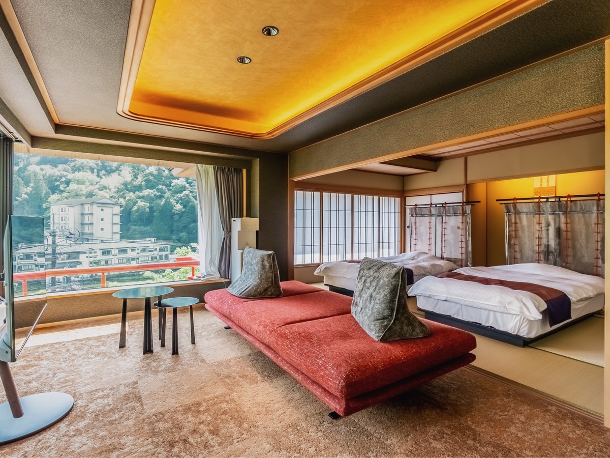 三朝スイートからの絶景ロケーション