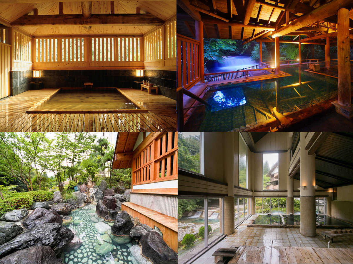 【温泉】源泉の異なる6つのお風呂を持つ温泉三昧の宿