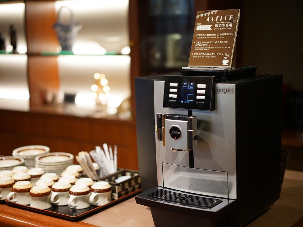 第2ロビー「レキシントン」にてご宿泊者様限定フリーコーヒーサービス