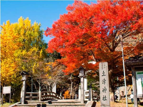 猪苗代町見袮山にある土津神社。会津藩祖の保科正之が祀られている国指定の史跡。