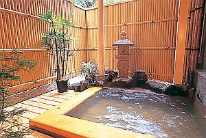 「山越旅館」の露天風呂