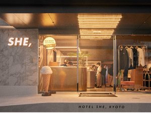 「ＨＯＴＥＬ　ＳＨＥ，ＫＹＯＴＯ」の旅の果てのオアシス。HOTEL SHE, KYOTO