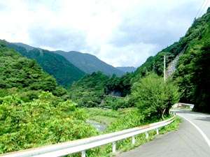 大野木荘への道のり