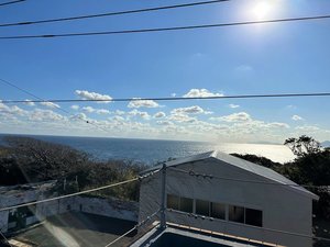「スミスのいえ伊豆大島」の屋上からの眺め①