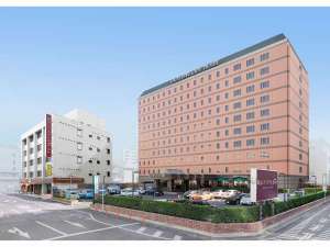 「岡山シティホテル桑田町」の客室フロア2～10F、客室総数306室、住宅街の中にあるため夜は大変静かです。