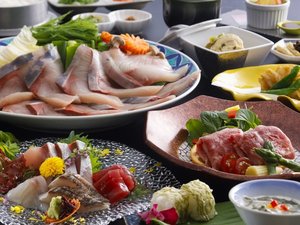 「地魚会席スタンダード」海の幸豪華饗宴を彩り溢れる会席で心まで満たされるお食事を・・・
