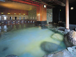 【殿方大浴場】　※天然温泉の湯をゆったり堪能できる大浴場。