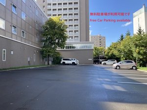 「札幌国際ユースホステル」の無料駐車場
