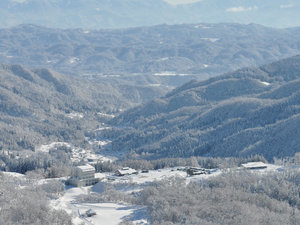 「Ａｓａｈｉ自然観」の冬は辺り一面銀世界。スキーだけだ無く景色もお楽しみください