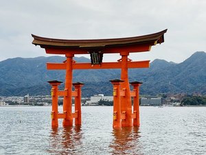 【大鳥居】宮島のシンボル厳島神社の大鳥居