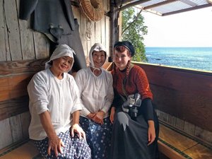 「亀の井ホテル　鳥羽」の海女小屋体験
