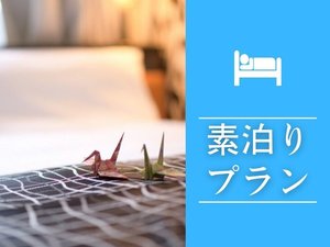 素泊りプラン　シンプルに宿泊だけ！