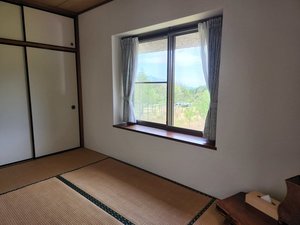 和室６畳　眺望が良い！晴れの日は富士山、南アルプスが見えます。
