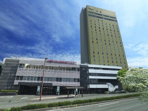 「ANAクラウンプラザホテル熊本ニュースカイ」のホテル外観