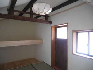 和室６畳＋二段ベッドのお部屋です。