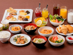 「ホテルウィングインターナショナル高松（2021年10月オープン）」の【朝食】盛り付けイメージ