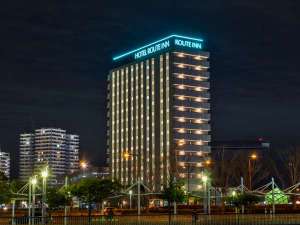 「ホテルルートイン千葉ニュータウン中央駅前―成田空港アクセス線」の外観