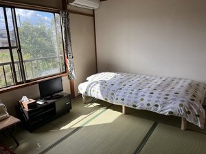 ベット付きのお部屋です。