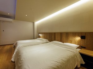 ユニバーサルデザインルーム　寝室の一例