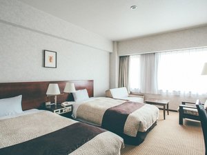 「金沢国際ホテル」のゆったりツインルーム