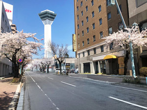 「ホテルBRS函館五稜郭タワー前」の五稜郭から1番近いホテルです！