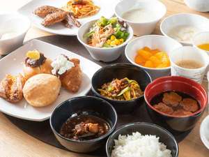 「スーパーホテルPremier名古屋天然温泉桜通口　美肌の湯」のたくさん食べてカラダを元気に