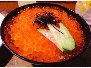 炉端煉瓦　イクラ丼　　人気の提携飲食店お食事券付きプラン♪