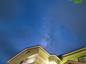 「白骨温泉　白船グランドホテル」の晴れた日には満天の星が眺められます！