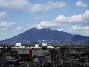 晴れた日の、筑波山景観