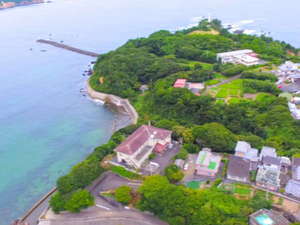「岬の宿　礒崎」の上空写真