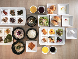 「スーパーホテル広島　2023年3月26日リニューアルオープン」の和食派も洋食派もどちらもご堪能いただけます